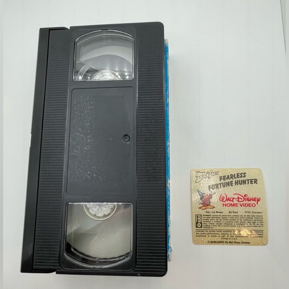 Disney’s Duck Tales Fearless Fortune Hunter Vintage VHS - Picture 3 of 4